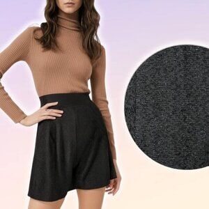 MAJE Embellished Black A-Line Skirt Sz Small